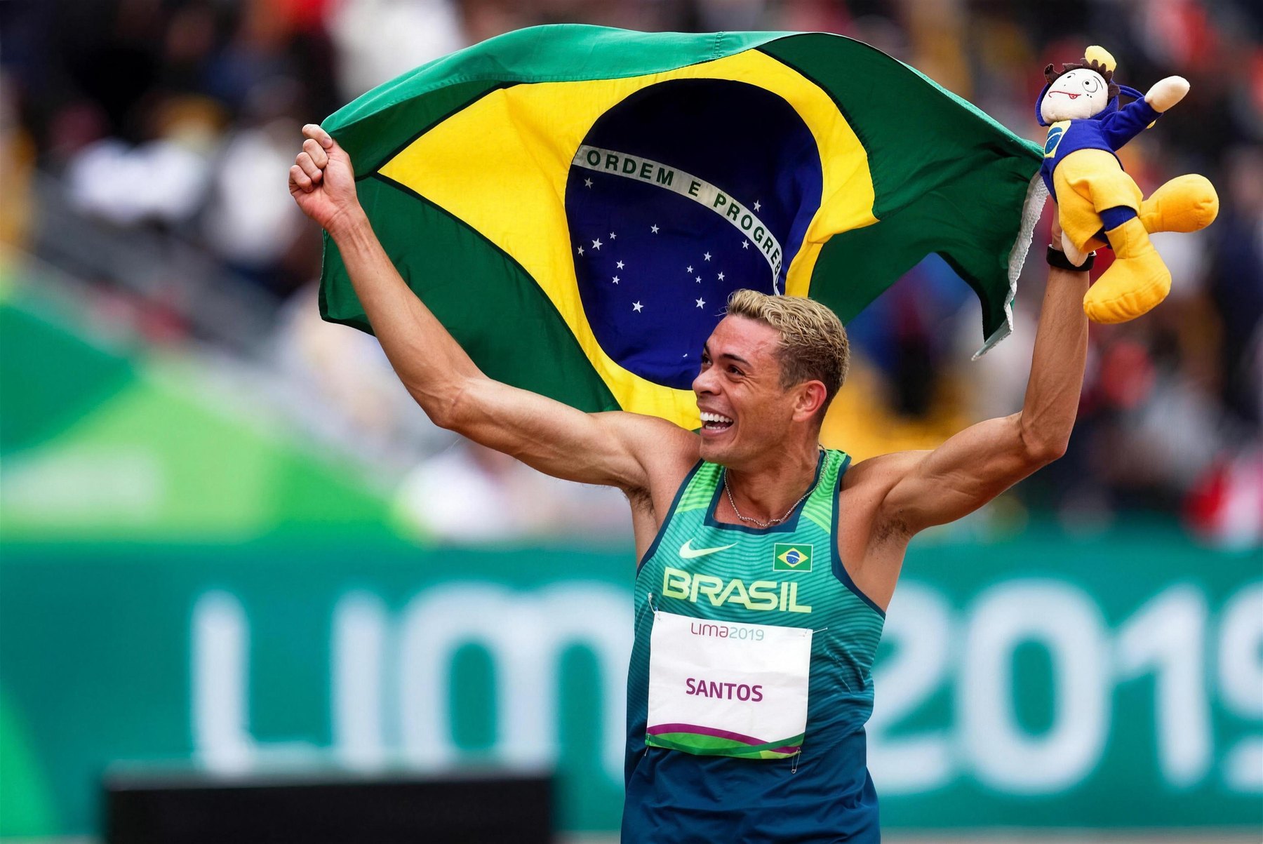 Altobeli Silva em competição no Pan-Americano de Lima